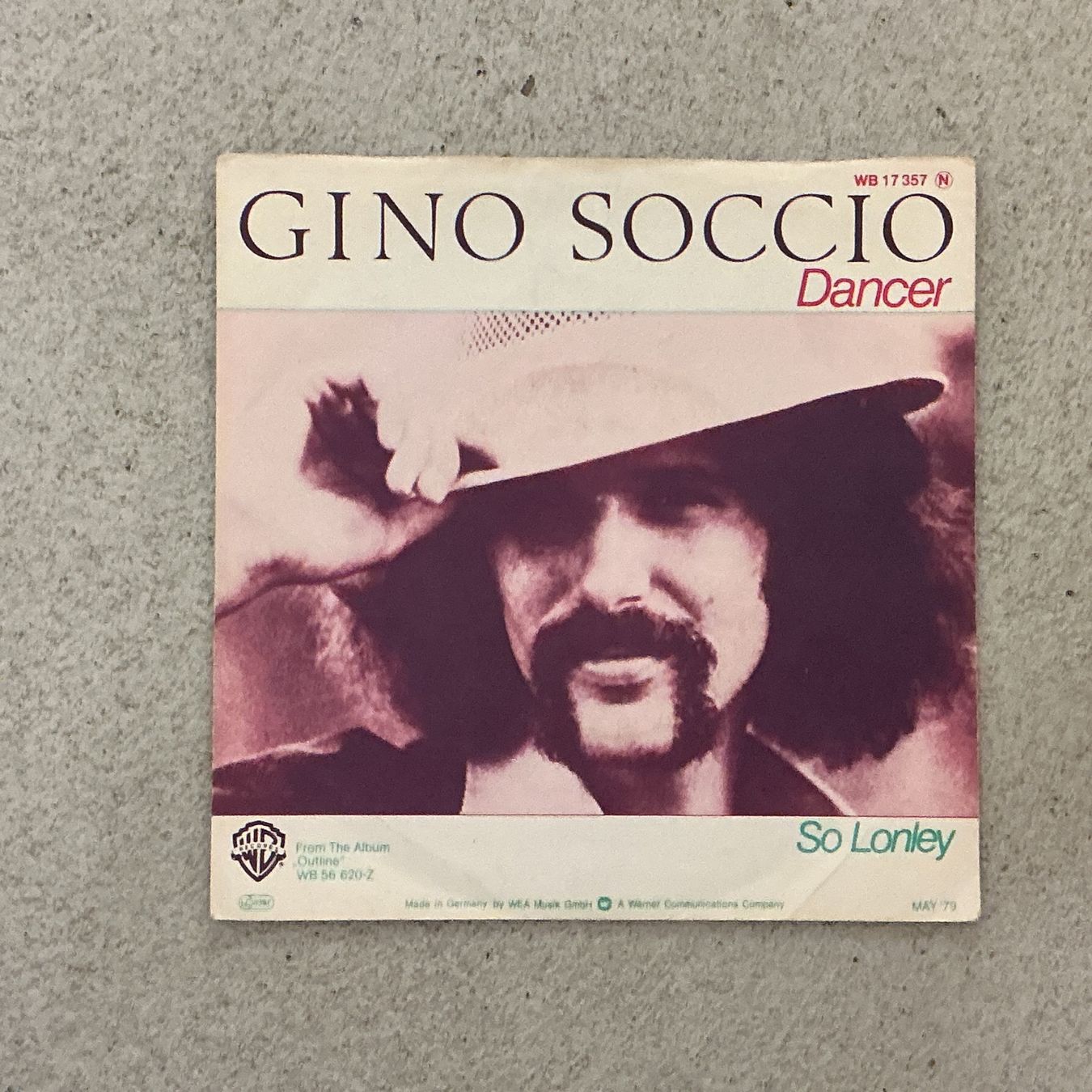 Dischi in vinile: Gino Soccio Single - Dancer / So Lonley – Usato da Winterthur venduto da Tumko_7_Vinyl