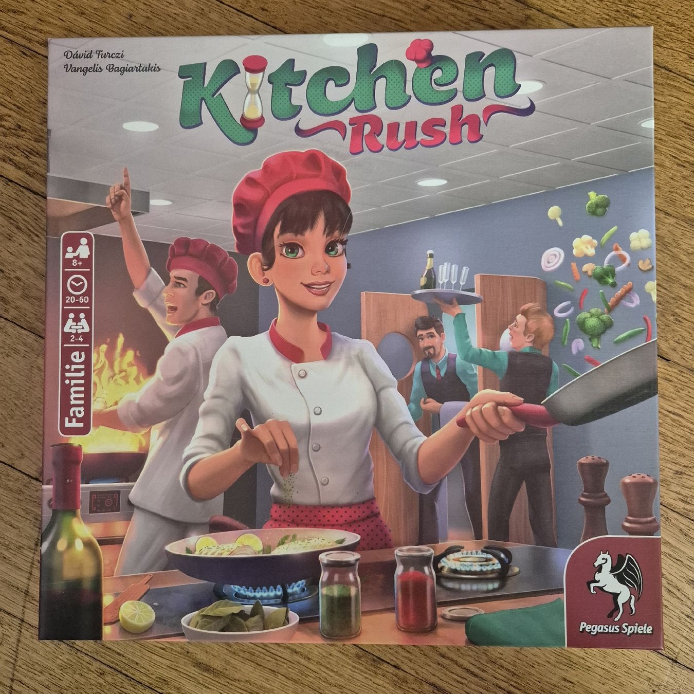 Pegasus Spiele Spiele: Brettspiel Kitchen Rush – Gebraucht aus Bern von Lillilatigresse