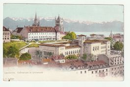 AK Lausanne, Cathédrale et Université, Waadt