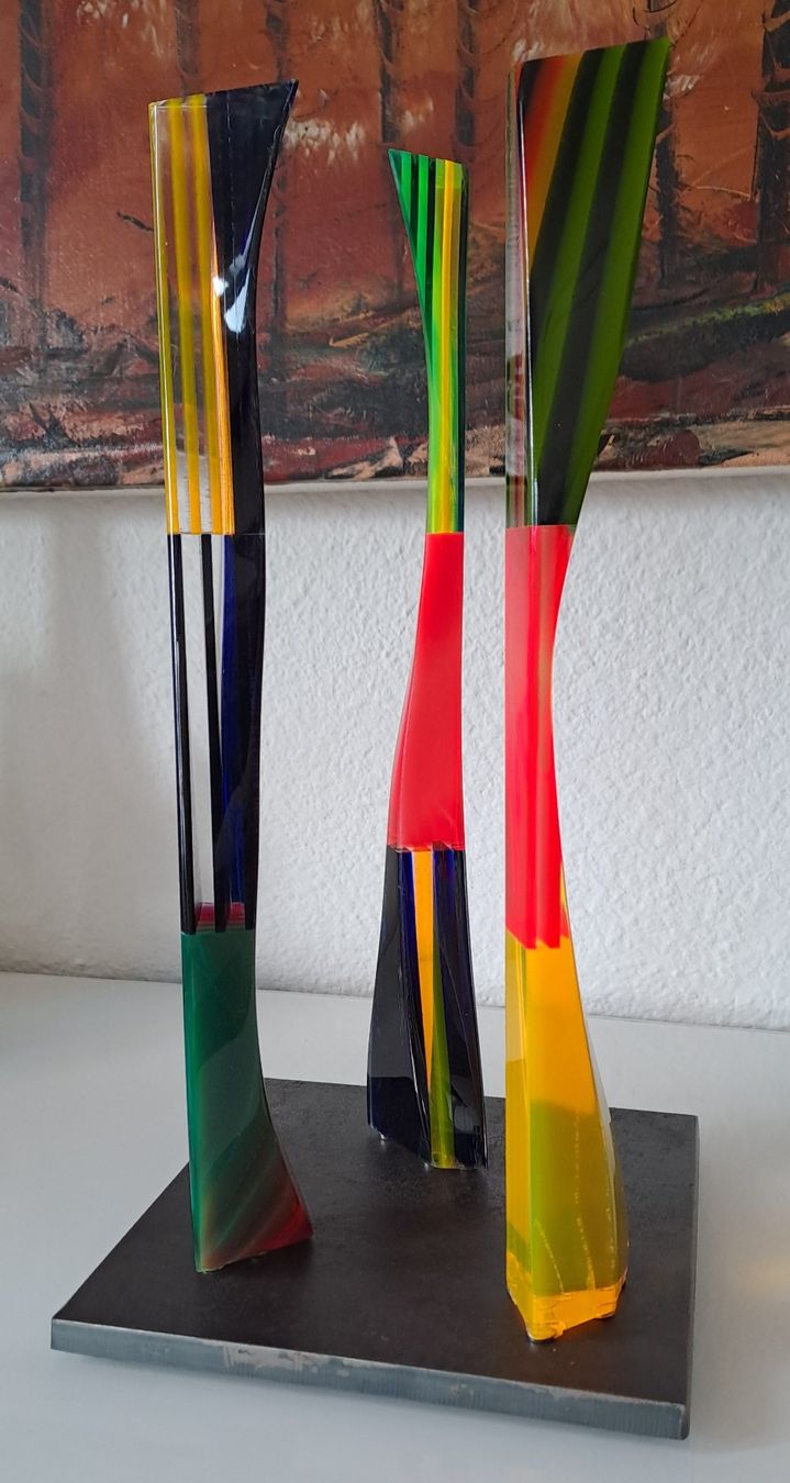 Sculture & Statue: Kunstobjekt "Begegnung" von Peter Binz – Usato da Wallisellen venduto da monbijoux009 1
