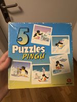 5 Puzzles Pingu Box guter Zustand