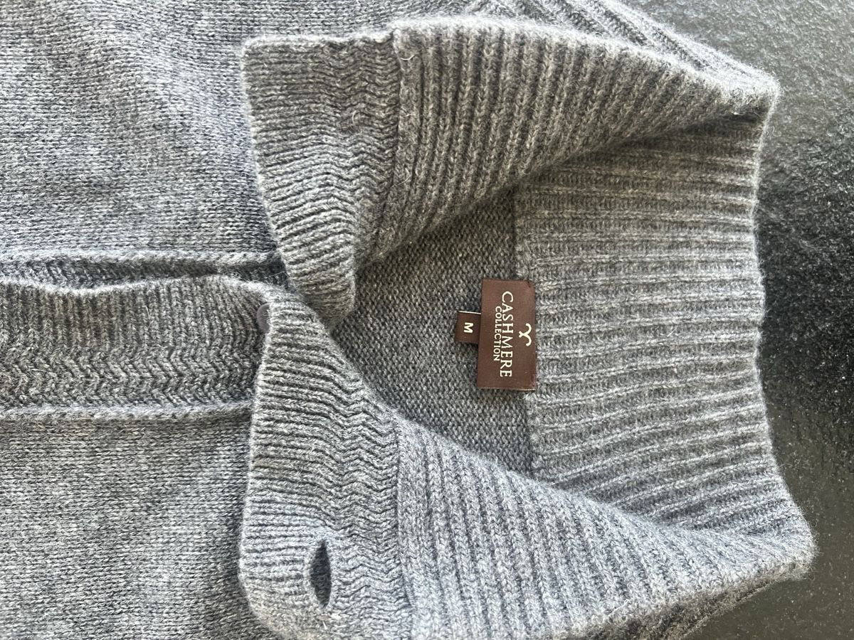 Giacche: Cardigan grey cashmere size M good condition – Usato da S-chanf venduto da forsalenow 1