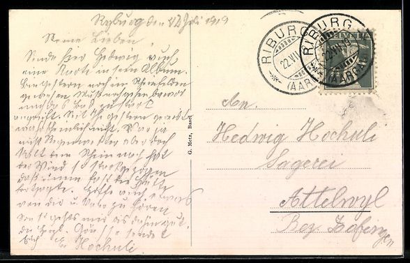 Cartoline postali: AK Rheinfelden, Sanatorium – Usato da Berlin venduto da bartko-reher 1
