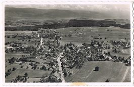 Vuarrens, vue aérienne