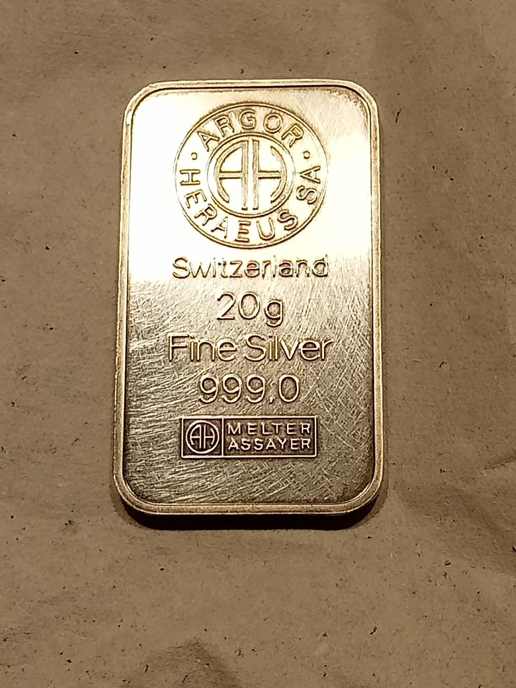 Metalli preziosi: 20g Feinsilberbarren 999.9 mit Schatulle  – Usato da Alpnach Dorf venduto da ake-7x7v
