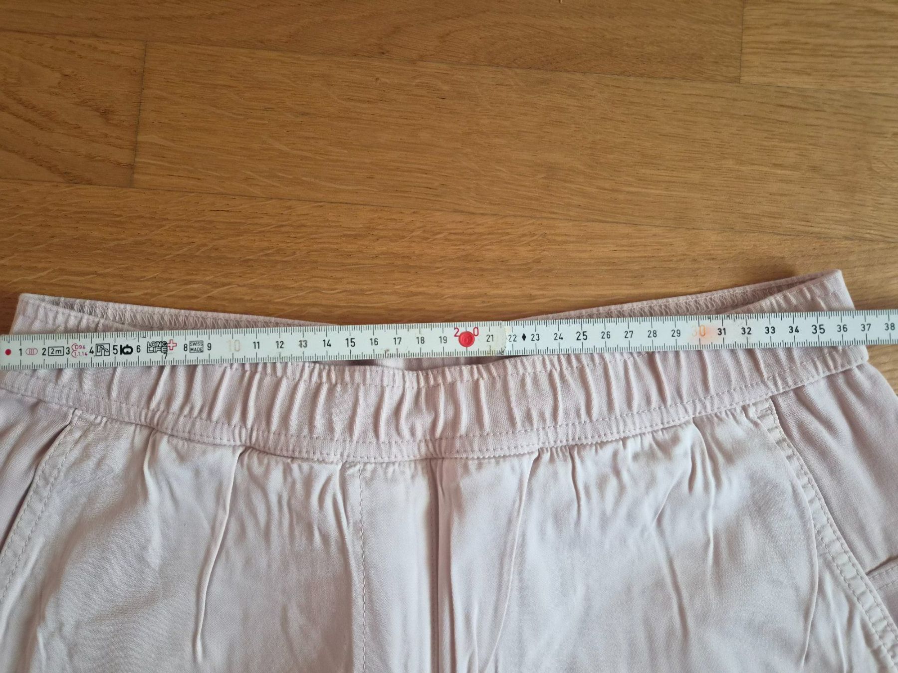 Marc Cain Pantaloni: Marc Cain Damen Stoffhose beige elastischer Bund – Nuovo (secondo la descrizione) da Unterentfelden venduto da hofa01 2