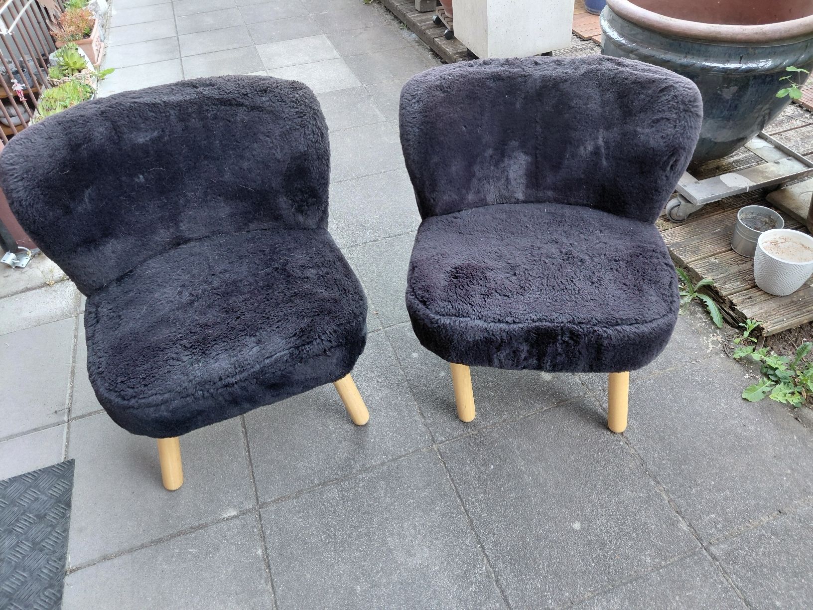 Poltrone: 2 Plüschsessel – Usato da zuchwil venduto da parson65 1