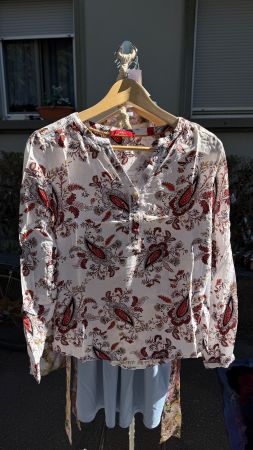 s.Oliver Bluse Paisley Muster Grösse 36