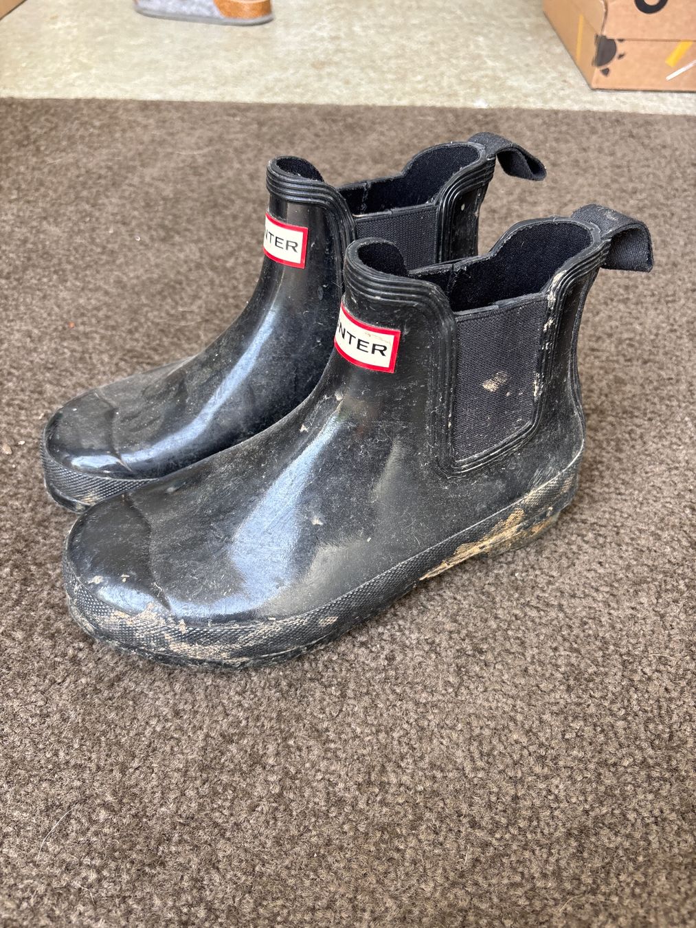 Hunter Scarpe da donna: Hunter Rain Boot Black 36 – Usato da Arlesheim venduto da schnsel