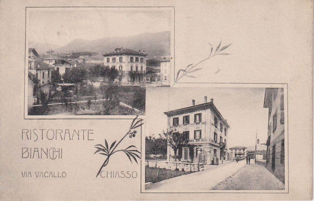 AK Chiasso - Ristorante Bianchi - Via Vacallo. 1917 (Gebraucht) in Riva ...