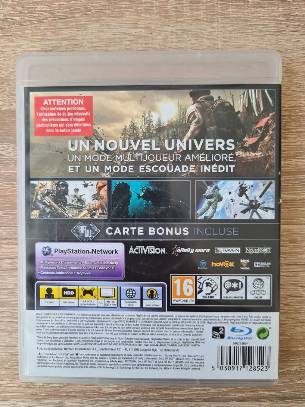 Giochi: Call Of Duty: Ghosts - PS3 – Usato da Carouge GE venduto da Franllo 1