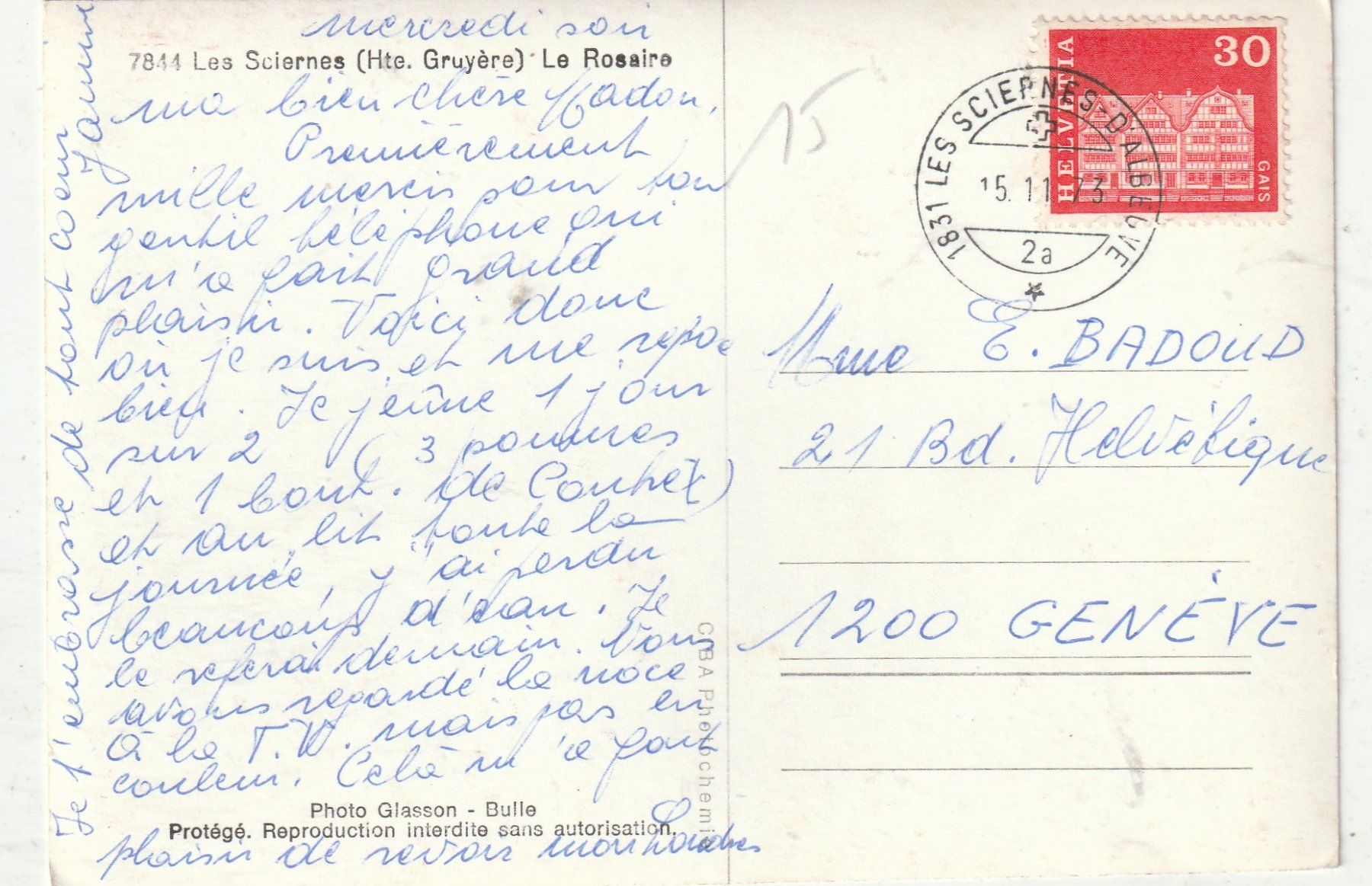 Cartoline postali: Hte Gruyere – Usato da Lumbrein venduto da made02 1