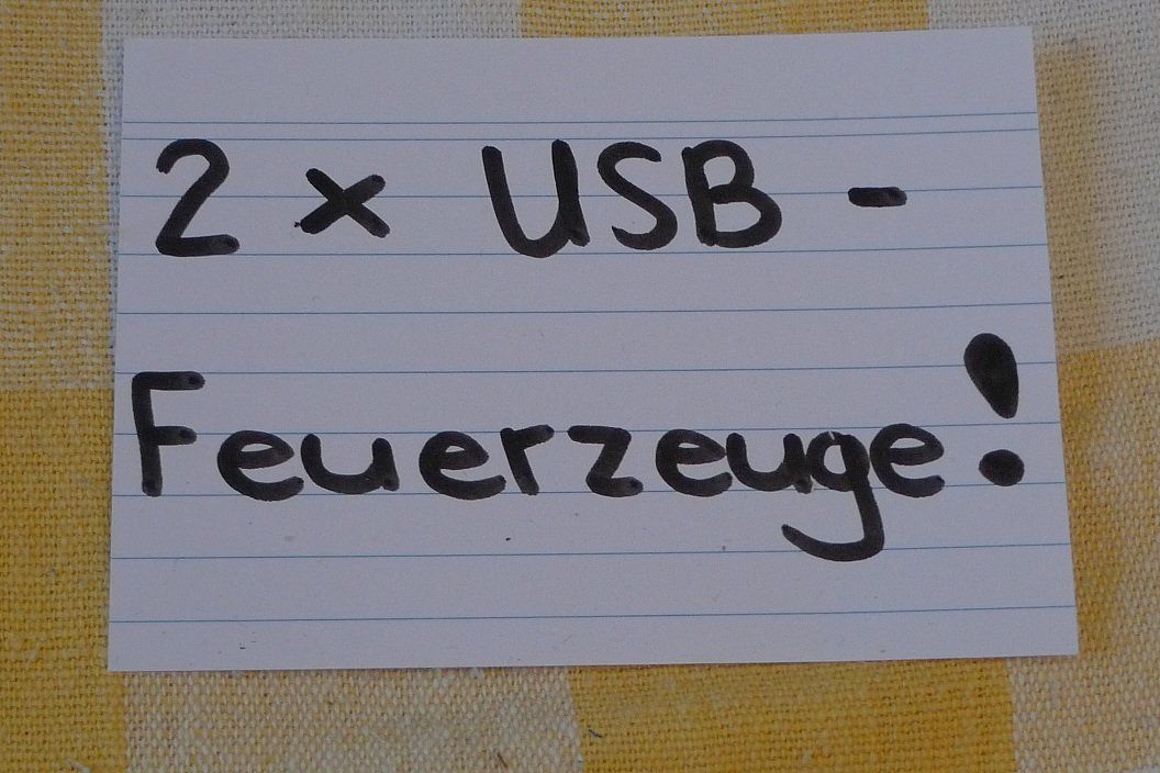 Accendini: 2x USB-Feuerzeuge! – Nuovo e nell'imballaggio originale da Bern venduto da bn1640 6