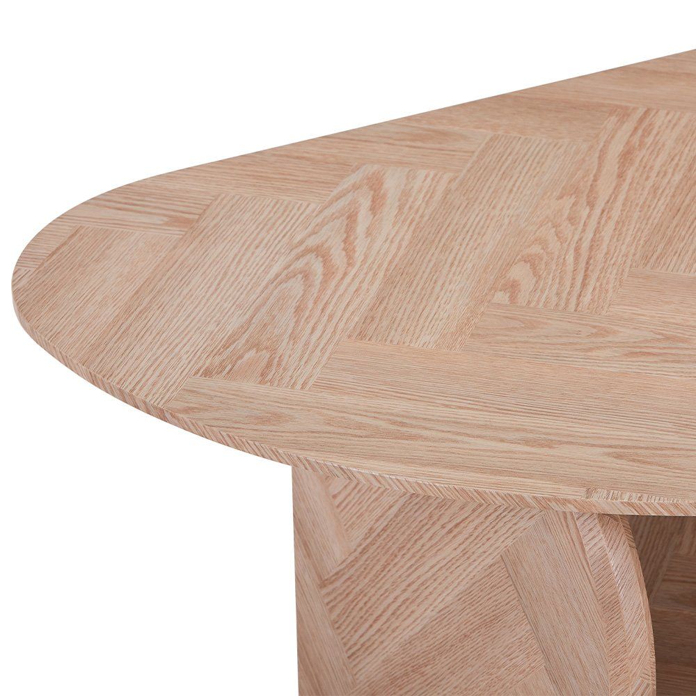 Tavoli: Couchtisch Oval LARA - Fishbone Oak – Nuovo e nell'imballaggio originale da Wallenwil venduto da toesstal-vertrieb 4