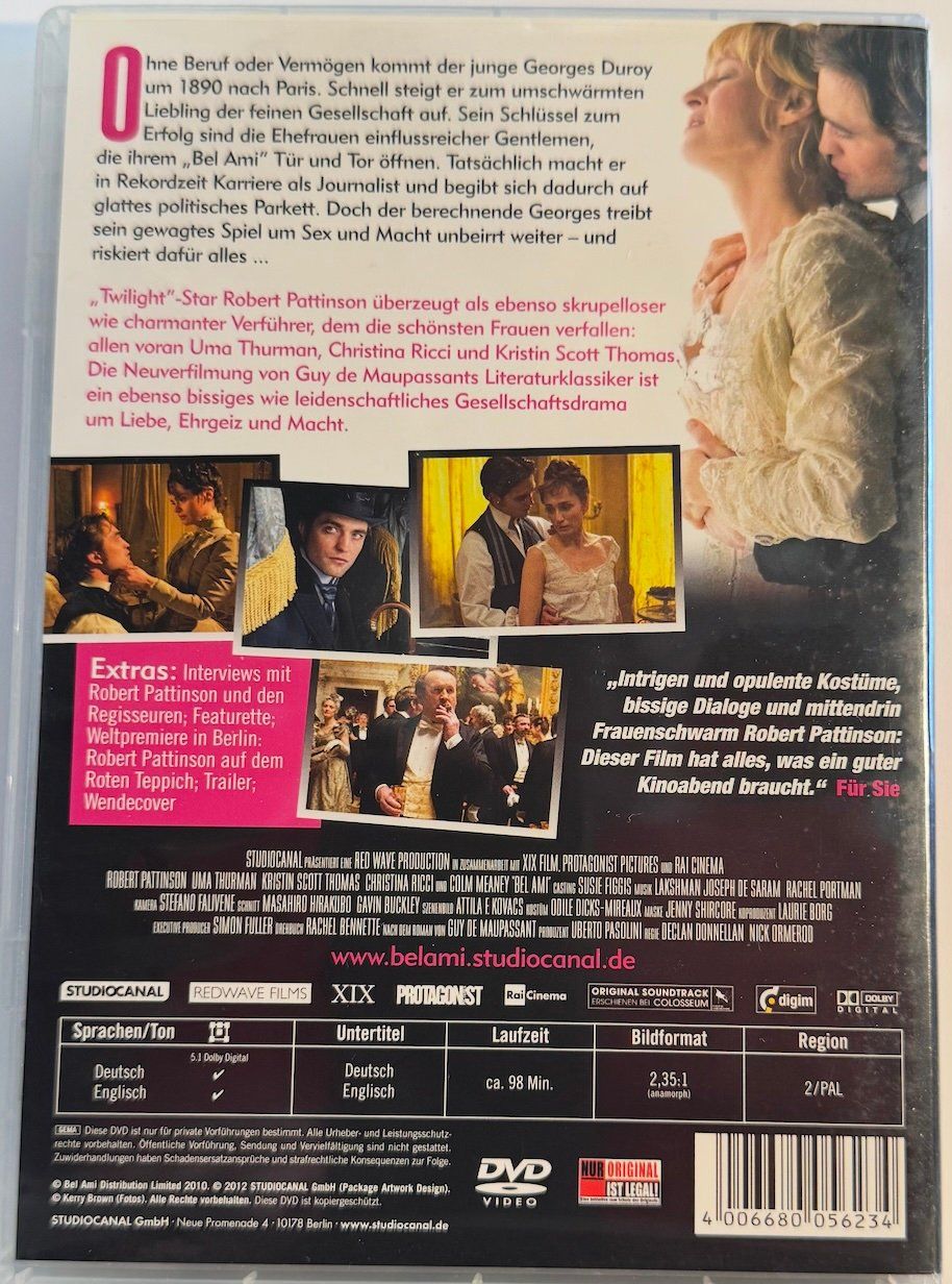 Tutti i DVDs: DVD BEL AMI – Usato da Wisen venduto da gigisna 2