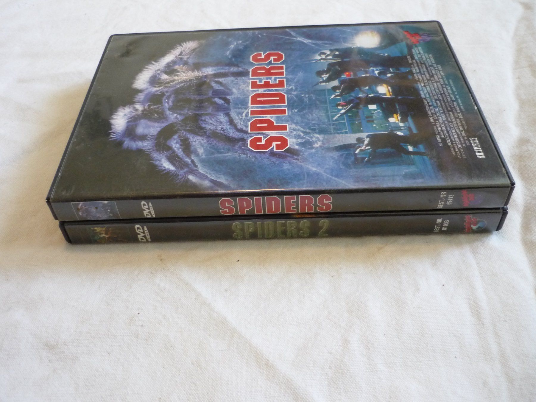 Alle DVDs: 2x DVD Horror - Spiders 1 + 2 – Gebraucht aus Beringen von zzRegal 1