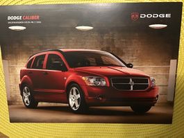Dodge Caliber Spezifikationen ab Juli 2006 Verkaufsflyer