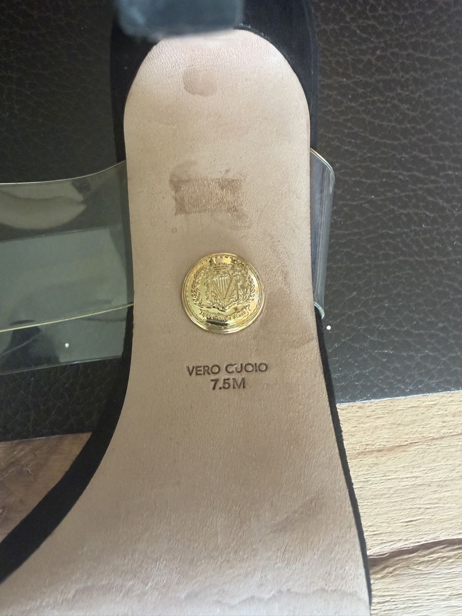 Damenschuhe: Veronica Beard Sandal Black Size 7.5M Used – Neu (gemäss Beschreibung) aus Meilen von zvezda18 3