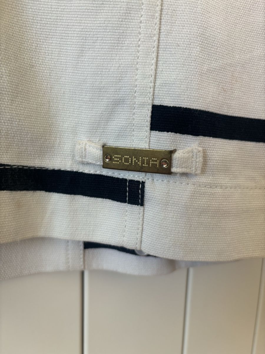 Sonia Rykiel Jacken: Sonia Rykiel White Jacket Geometric Design S/M – Neu (gemäss Beschreibung) aus Genève von Bella_909 2