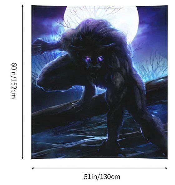 Foto & Immagini: Wandbehang Werwolf 152cm x 130cm – Nuovo e nell'imballaggio originale da Walenstadt venduto da emynmuil1 2