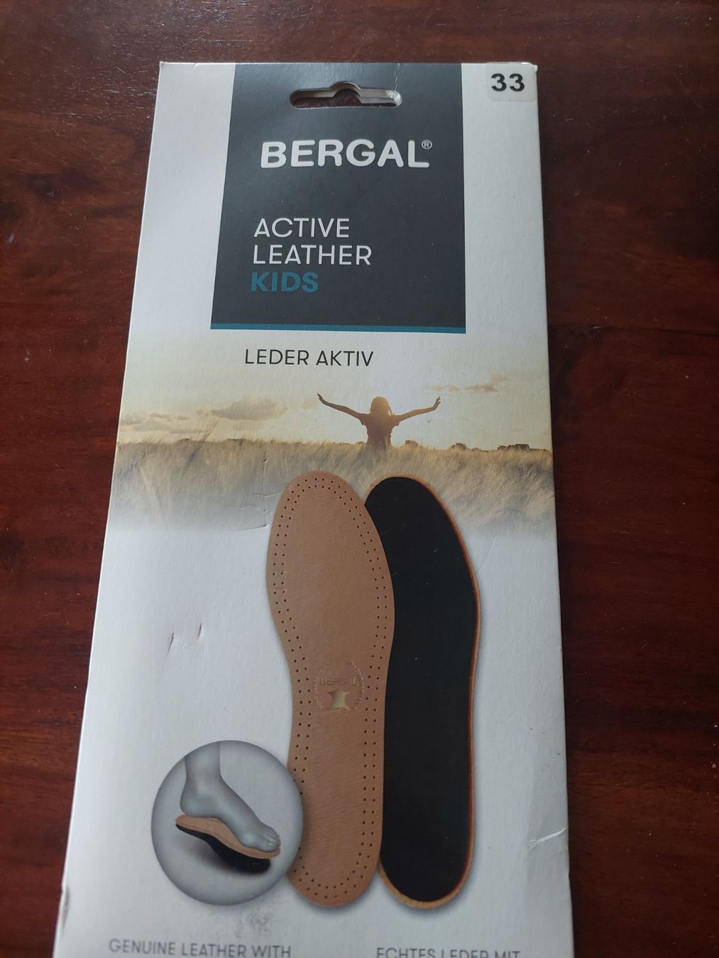 Scarpe da uomo: Bergal Leder Einlegesohlen Grösse 33 – Nuovo e nell'imballaggio originale da Beckenried venduto da Havacola