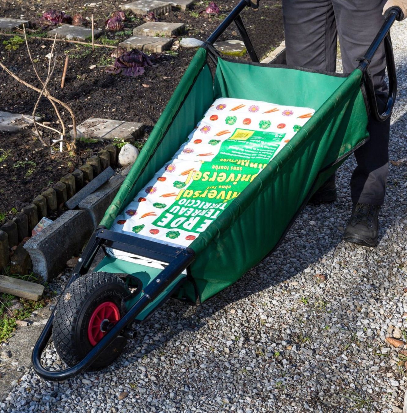 Schubkarren: Garette Gartenwagen Sackkarre – Neu (gemäss Beschreibung) aus Root von HeidyShop