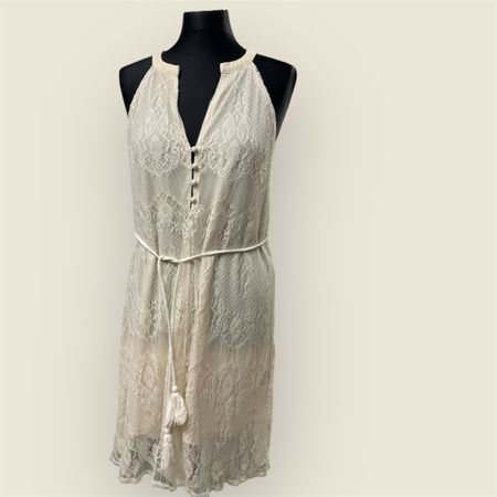 🤍 romantisches Spitzenkleid