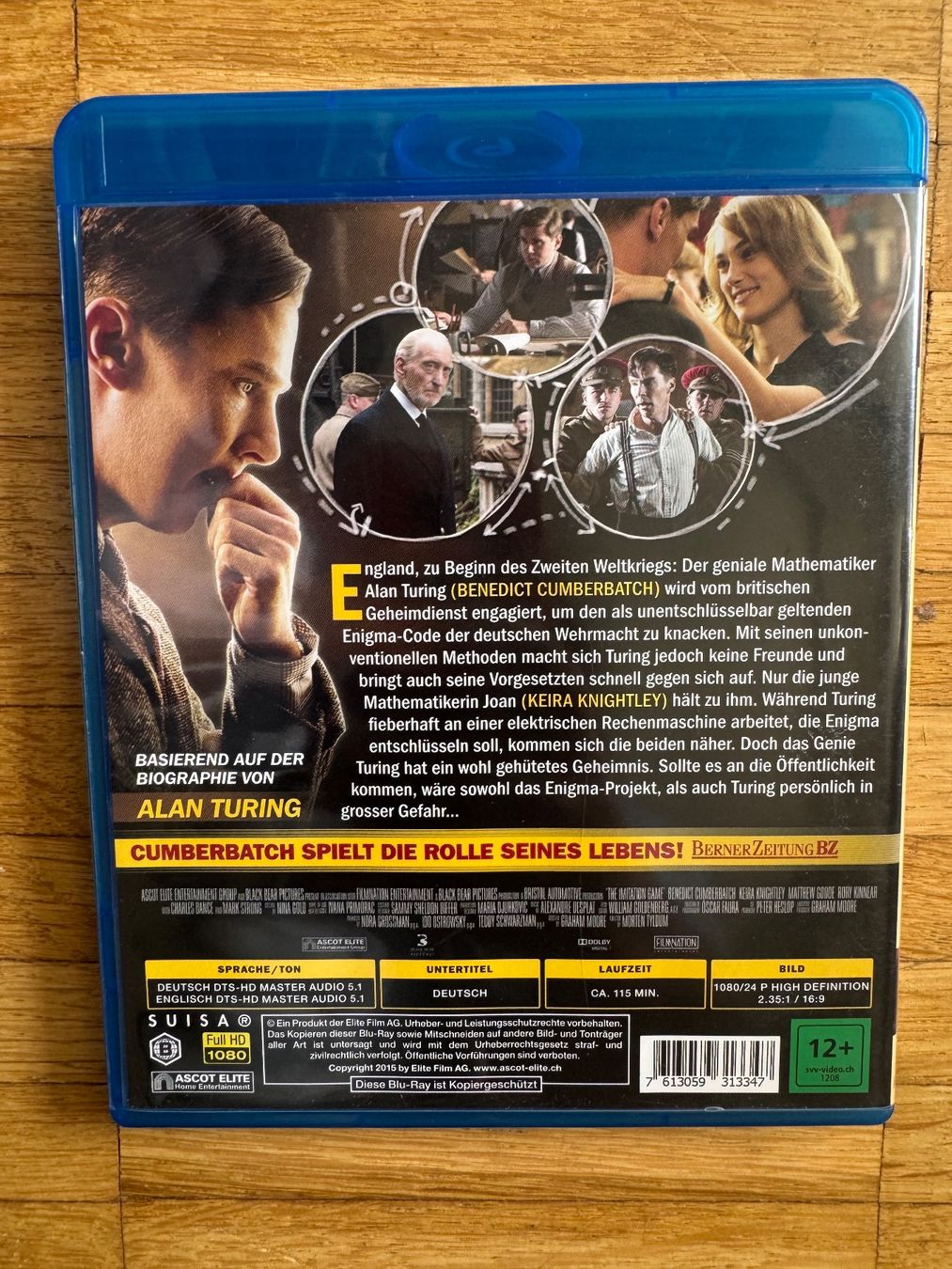 Alle DVDs: THE IMITATION GAME. (BLU-RAY) – Gebraucht aus Basel von san_2qlq 1