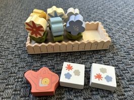 Wooden Flower Garden Toy 🌸 Watering Can & Flowers! 🌻