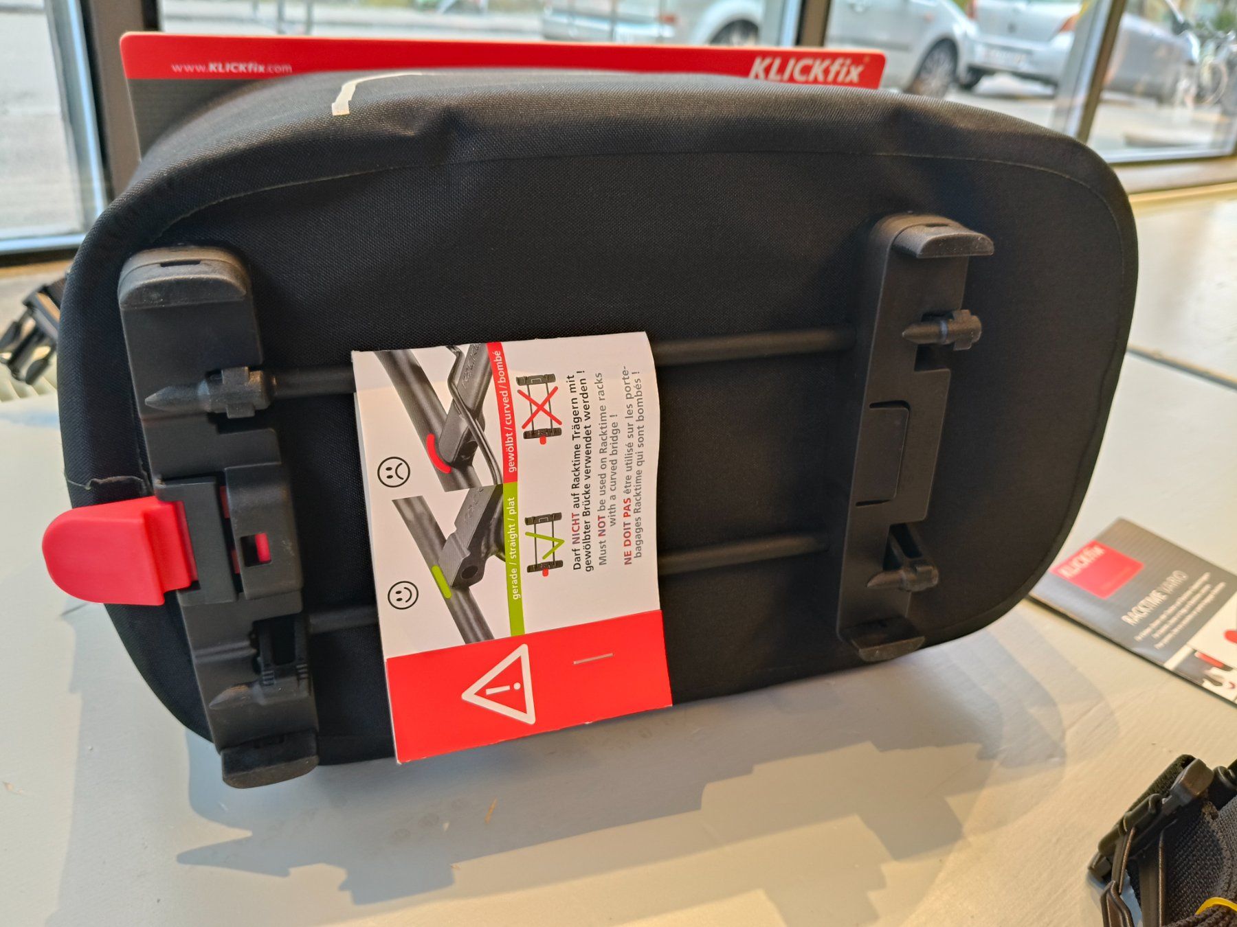 Racktime Borse: Gepäckträgertasche Racktime Klickfix Rixen & Kaul – Nuovo e nell'imballaggio originale da Bern venduto da ver_97f5 5