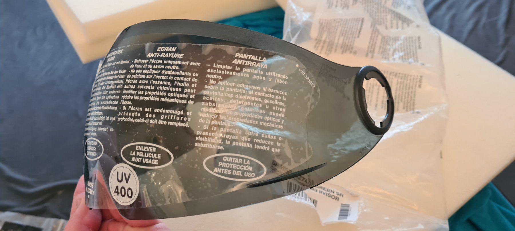 Dischi in vinile: Nolan Helmscheibe / Schallplatte NEU – Usato da Tagelswangen venduto da marco_88sh