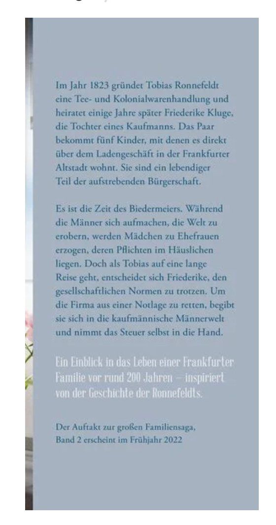 Libri: Die Teehändlerin - Band 1 – Usato da Frauenfeld venduto da AlphaCentauri_369_ 1