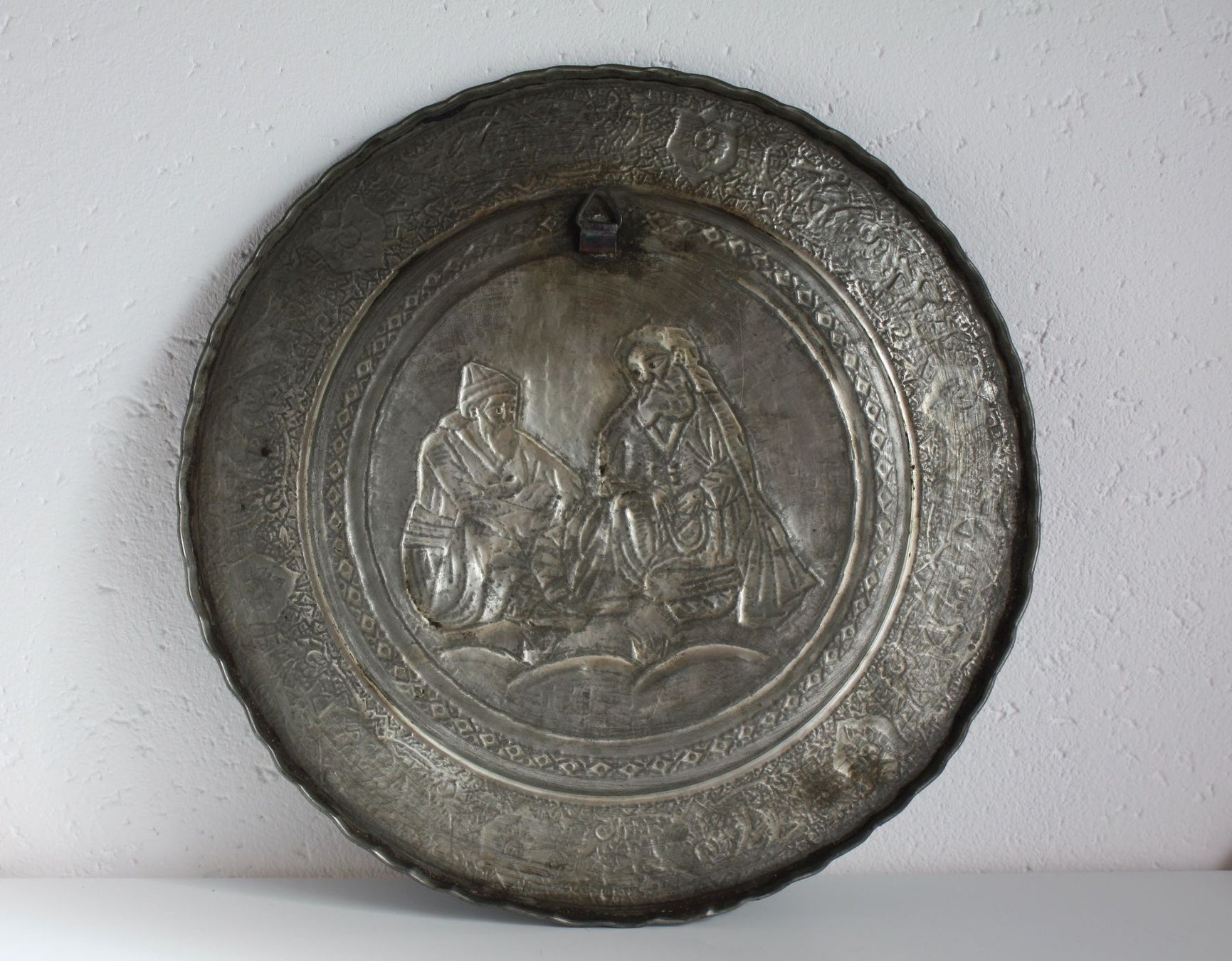Piatti: Antiker persischer Teller 29 cm. Durchm. – Usato da Niederglatt ZH venduto da nieser 1