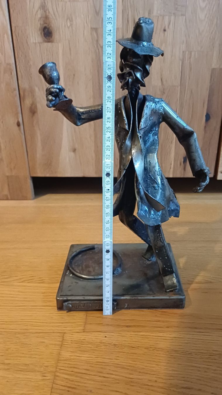 Sculture & Statue: David Abt Skulptur Weinflaschenhalter – Usato da Oberneunforn venduto da Bumbam 7