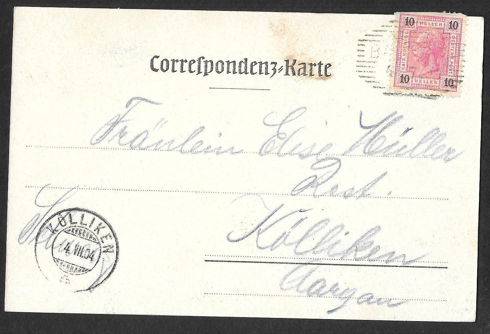 Cartoline postali: Liechtenstein Balzers 3 Bilder mit Post – Usato da Olten venduto da clotaldi 1