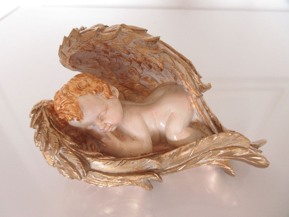 Engel, Engelsfigur, Engeli in Flügel, 13 x 7.5 x 9 cm (Gebraucht) in ...