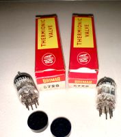 2 Röhren / Radioröhren 5726 / E91AA / 6AL5W, NOS, BRIMAR