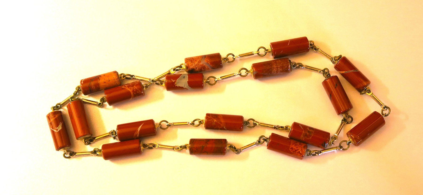Catenine: Kette Jaspis rot – Usato da Brittnau venduto da marlenestone 3