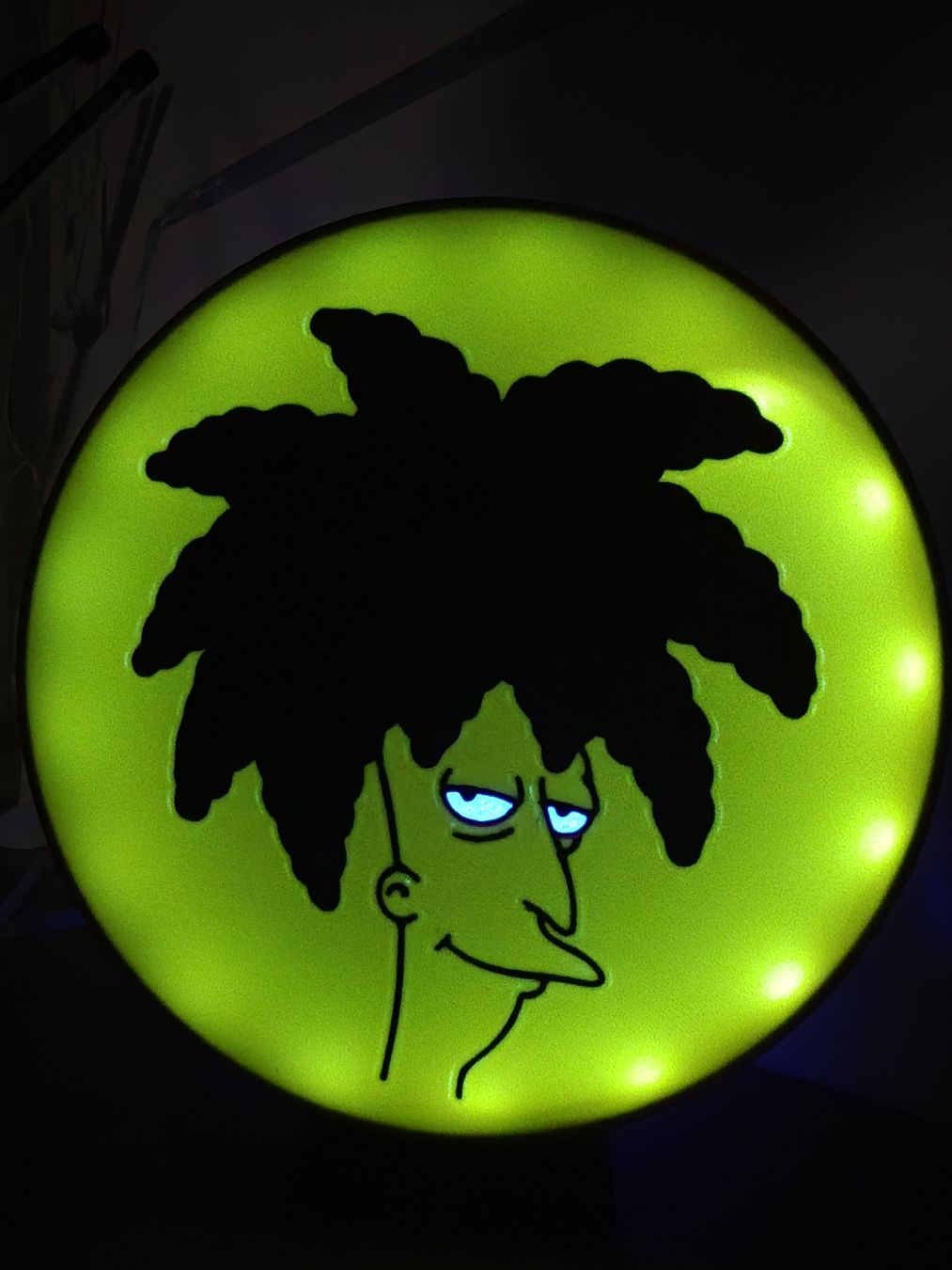 Lampade: Lampada LED USB Sideshow Bob Simpson 23x23 cm – Multicolore – Nuovo (secondo la descrizione) da Figino venduto da dif_2gsf
