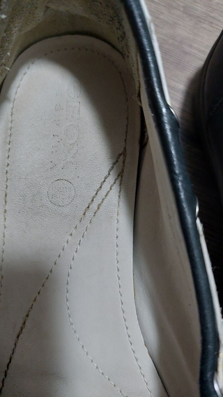 Damenschuhe: Schwarze Leder Mokassins Gr. 36.5 – Gebraucht aus Gwatt (Thun) von Letzte-Chance-III 2