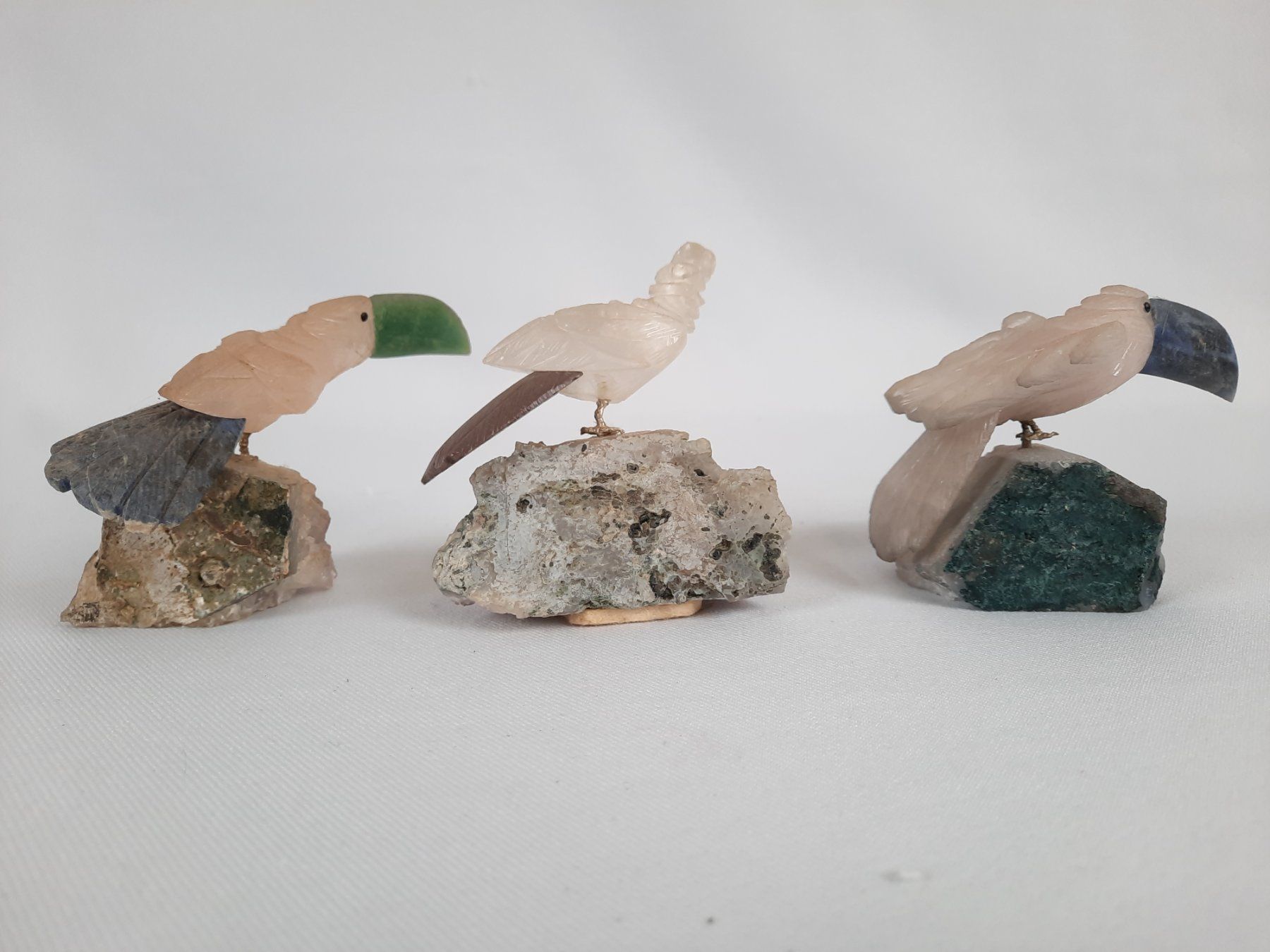 Minerali & Pietre curative: 3 Vögel auf Amethyst – Usato da Beinwil am See venduto da Restwert_Beinwil 1