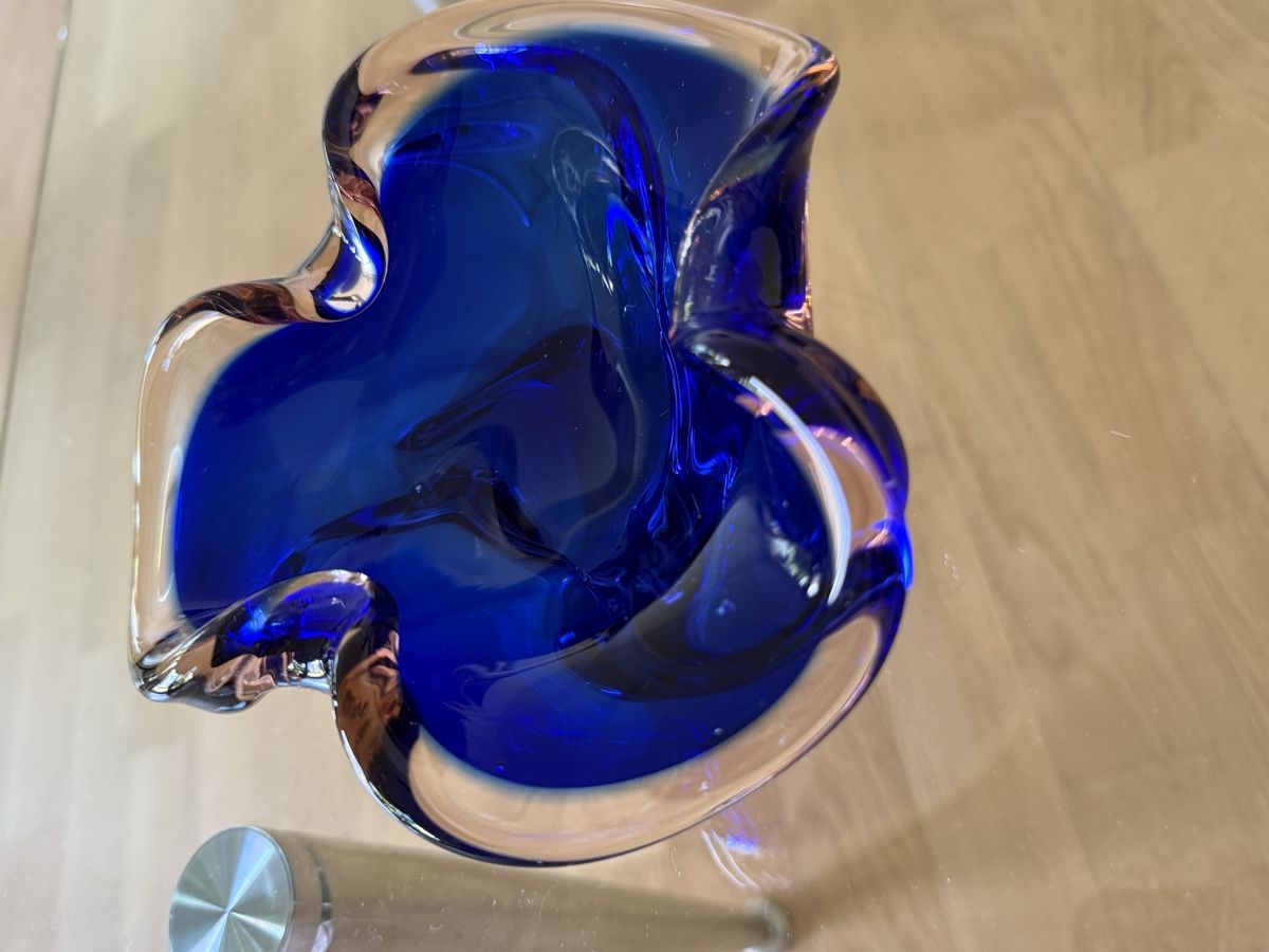 Schalen: Glasschale Glaskunst Vintage – Gebraucht aus Bern von Delamer 1