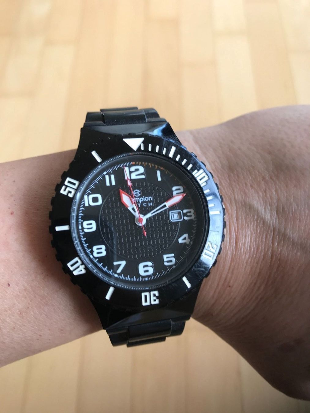 Orologi: Champion Uhr mit 5 farbigen Armbänder – Usato da Buchrain venduto da Booster10 1