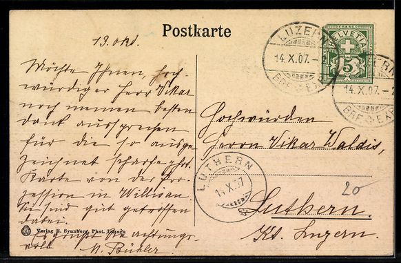 Cartoline postali: AK Mauensee /LU, Schloss Mauensee – Usato da Berlin venduto da bartko-reher 1