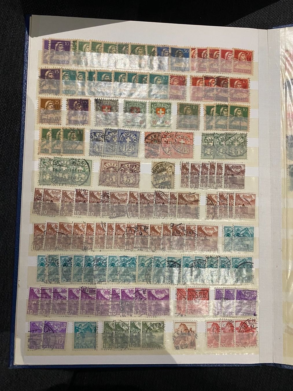 Tous les timbres: Collection timbre Suisse – D'occasion à La Chaux-de-Fonds par Rousseau-65 5