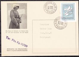 Militärpostkarte 2.Wk Mit Soldatenmarke