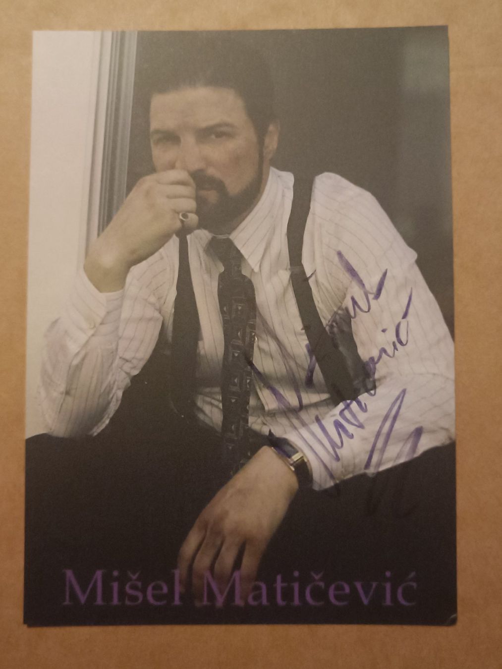 Autografi: Misel Maticevic - handsigniert – Usato da Menziken venduto da Artographs