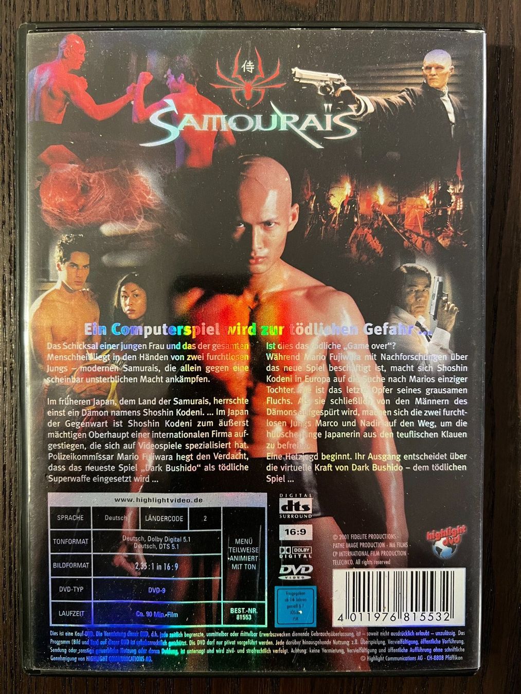 Tutti i DVDs: Samourais – Usato da Zürich venduto da FilmFreunde 1