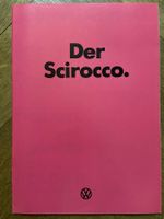 VW Volkswagen SCIROCCO Prospekt dt. 1974 brochure catalogue