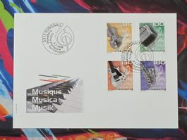 CL30 5x Enveloppe + Timbre Suisse 2008